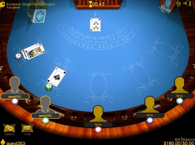 Black jack online for free